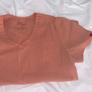 2 piece Scrub Set Peach colored